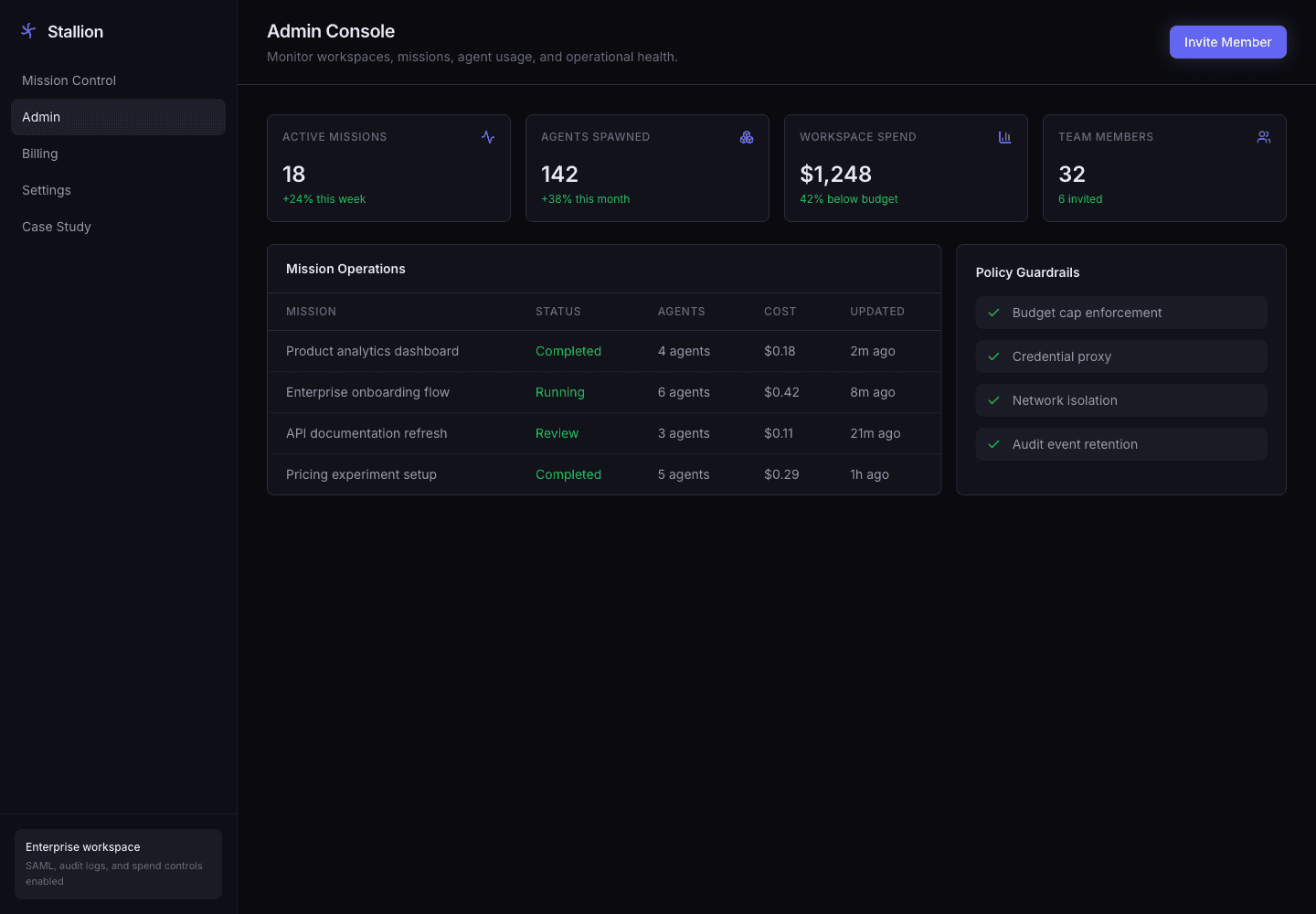 Manage the system screen