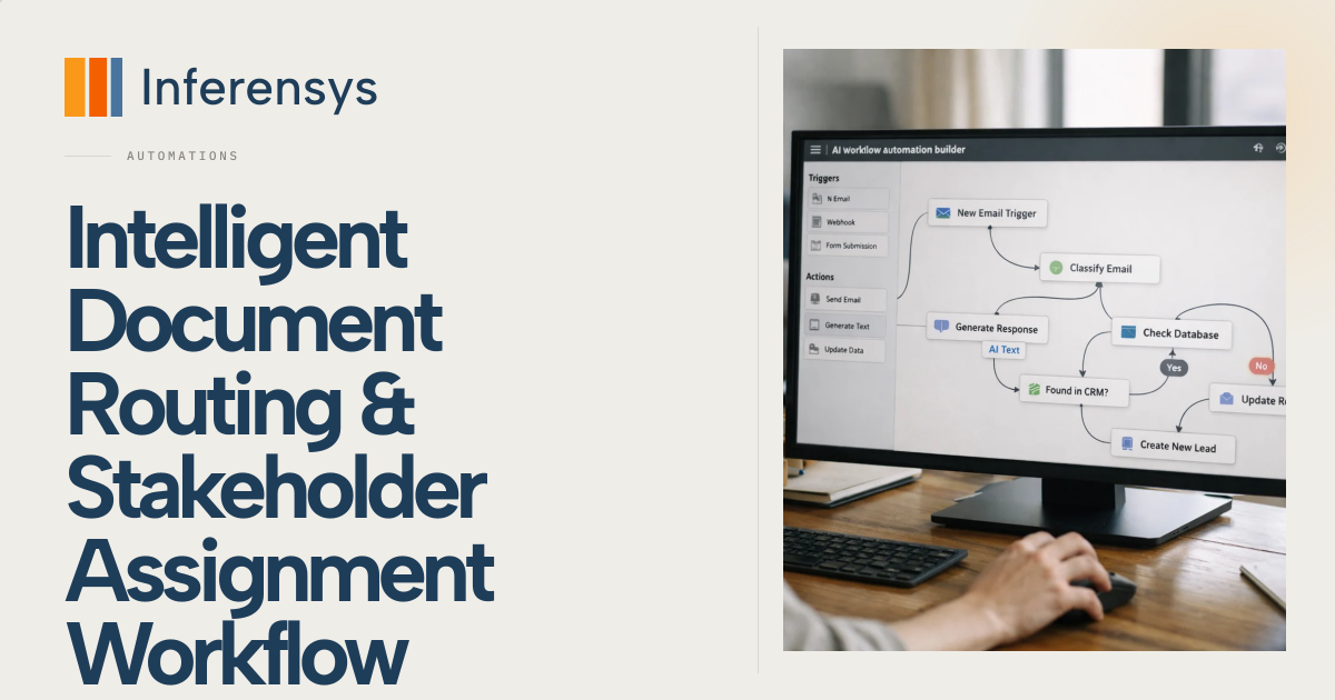 Intelligent Document Routing & Stakeholder Assignment Workflow ...