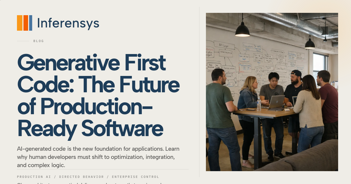 Generative First Code: The Future of Production-Ready Software ...