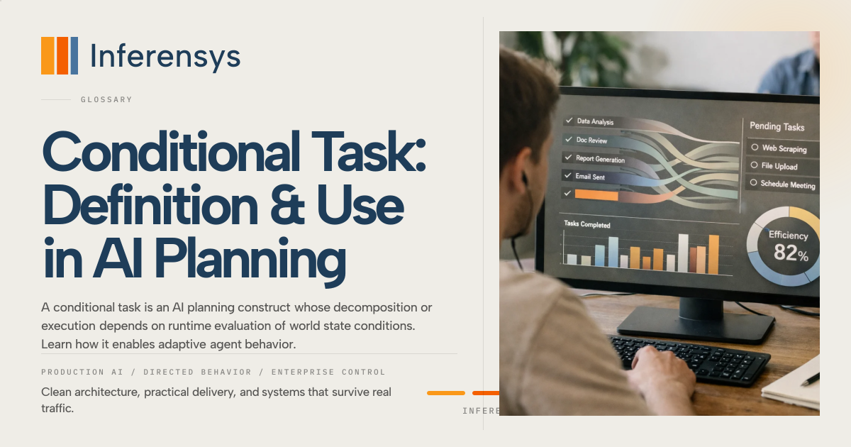 Conditional Task: Definition & Use in AI Planning | Inference Systems