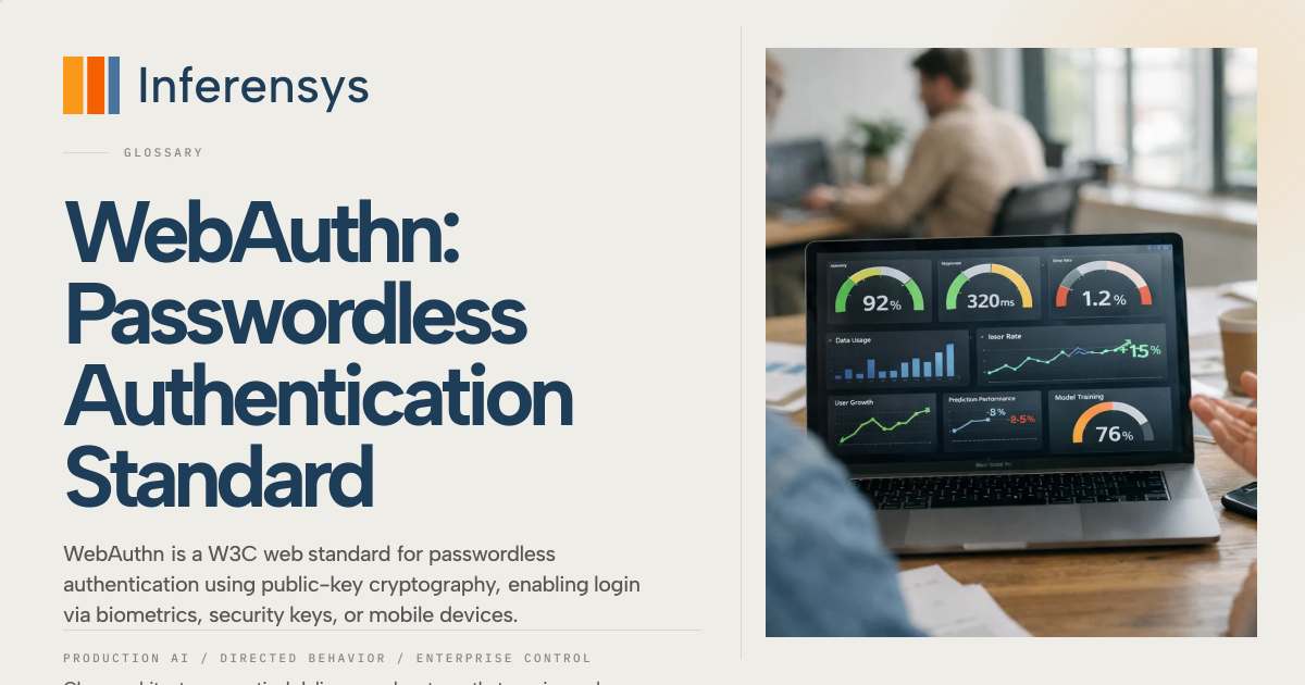 WebAuthn: Passwordless Authentication Standard | Inference Systems