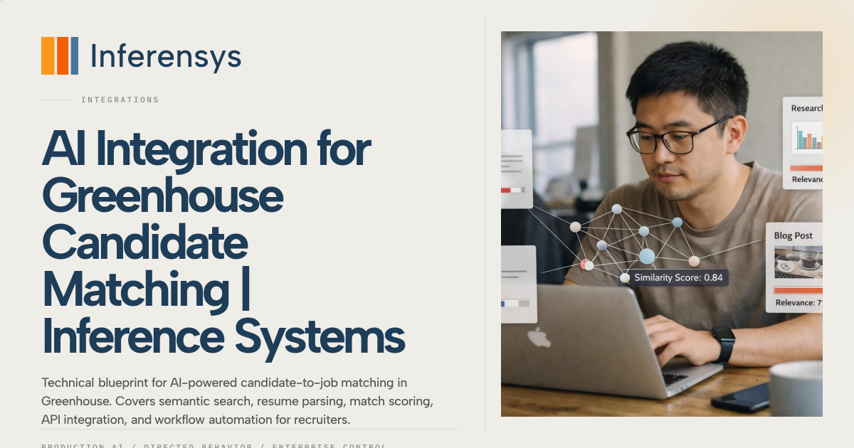 AI Integration for Greenhouse Candidate Matching | Inference Systems