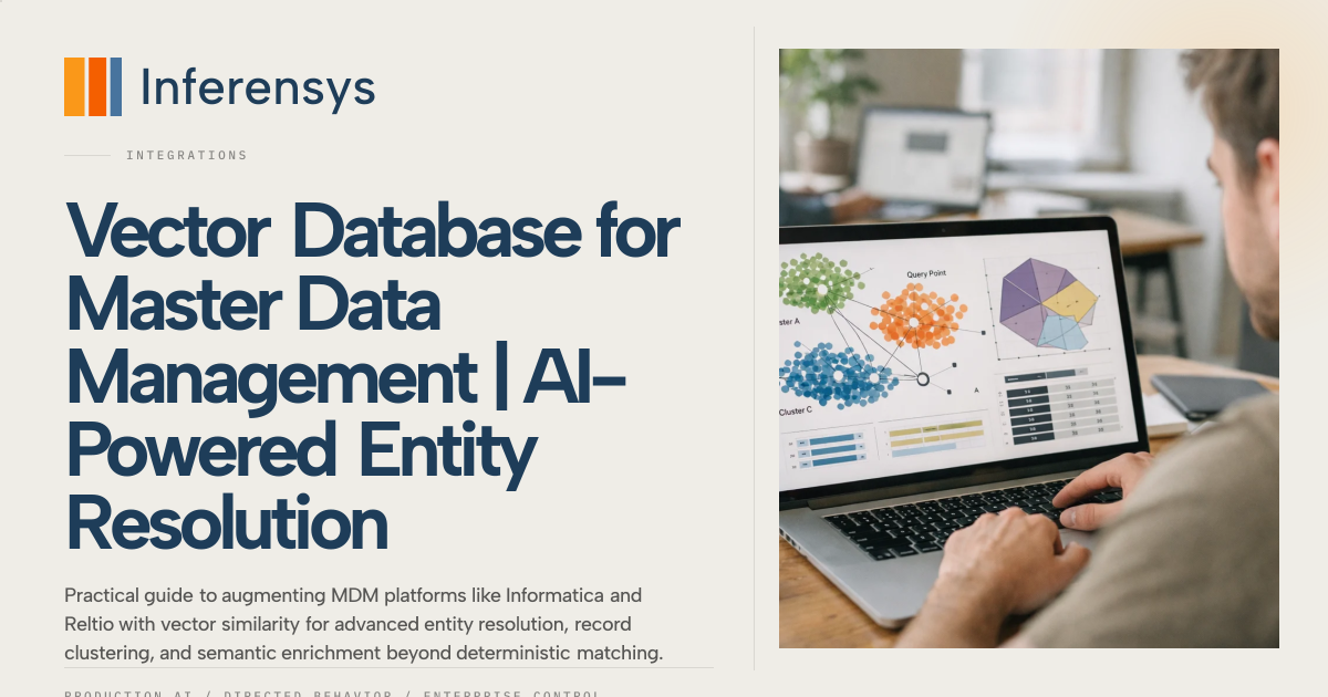 Vector Database for Master Data Management | AI-Powered Entity ...