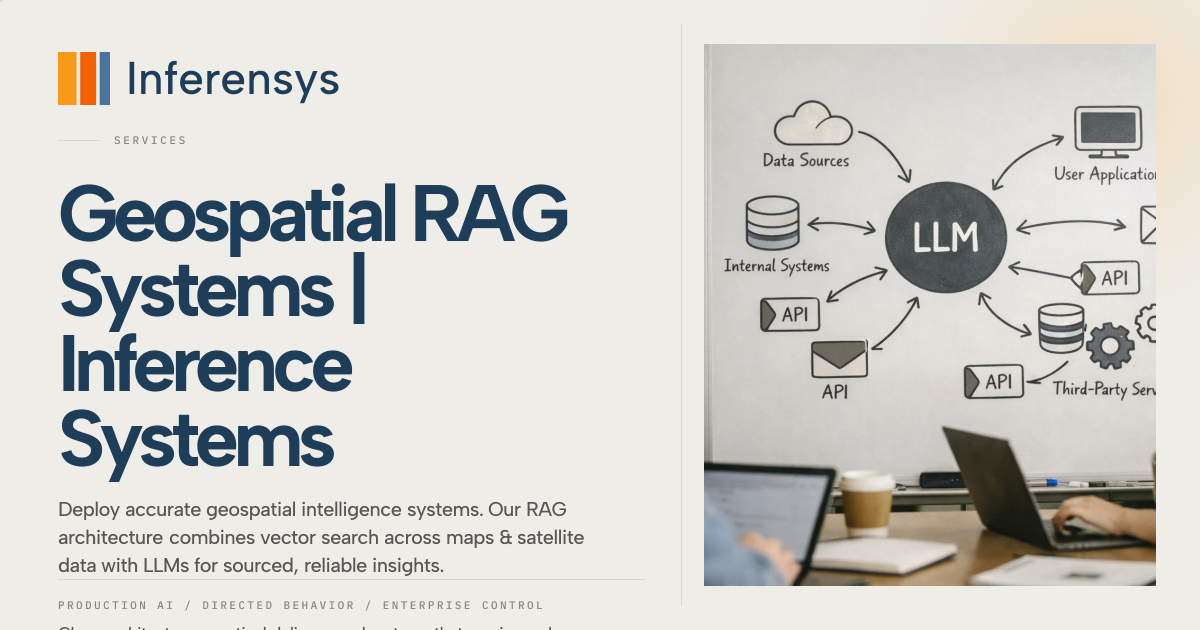 Geospatial RAG Systems | Inference Systems